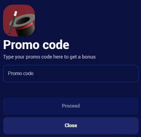 Promo codes and their activation at Spinay Casino